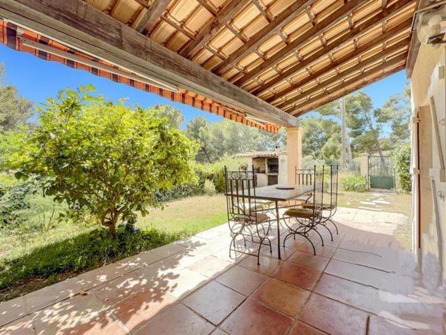 Maisonnette Kalis Calme Avec Climatisation Parking Jardin Cadre Campagne Plages A Pieds Bandol Eksteriør bilde
